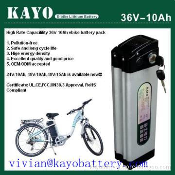 Rechargeable Ebike Battery Pack 36V 10Ah